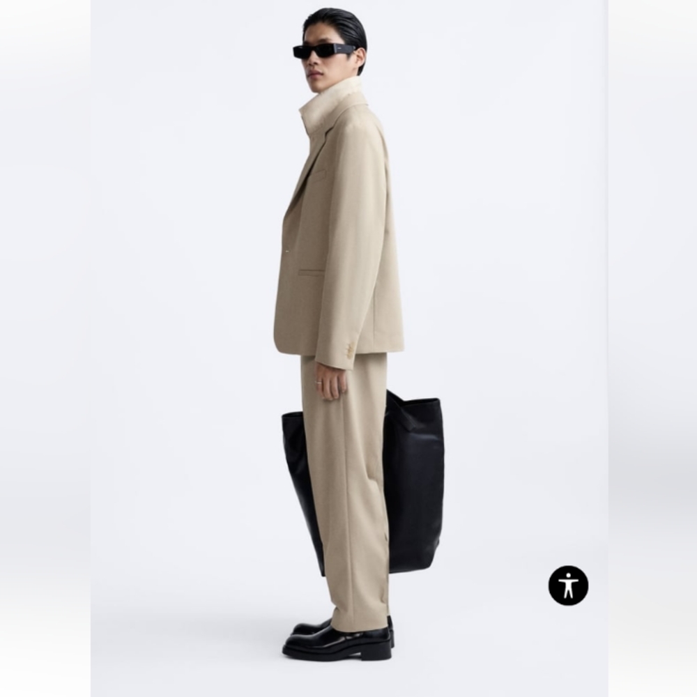 Zara straight suit jacket - Picture 9 of 11
